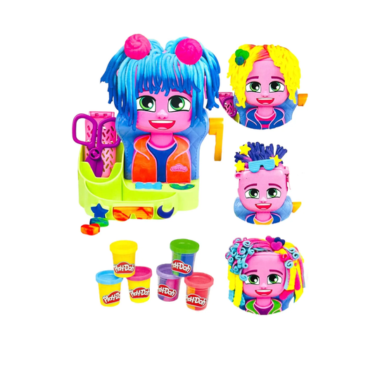 Juego De Masas Peluquería Con Estilo Play-Doh Wabro