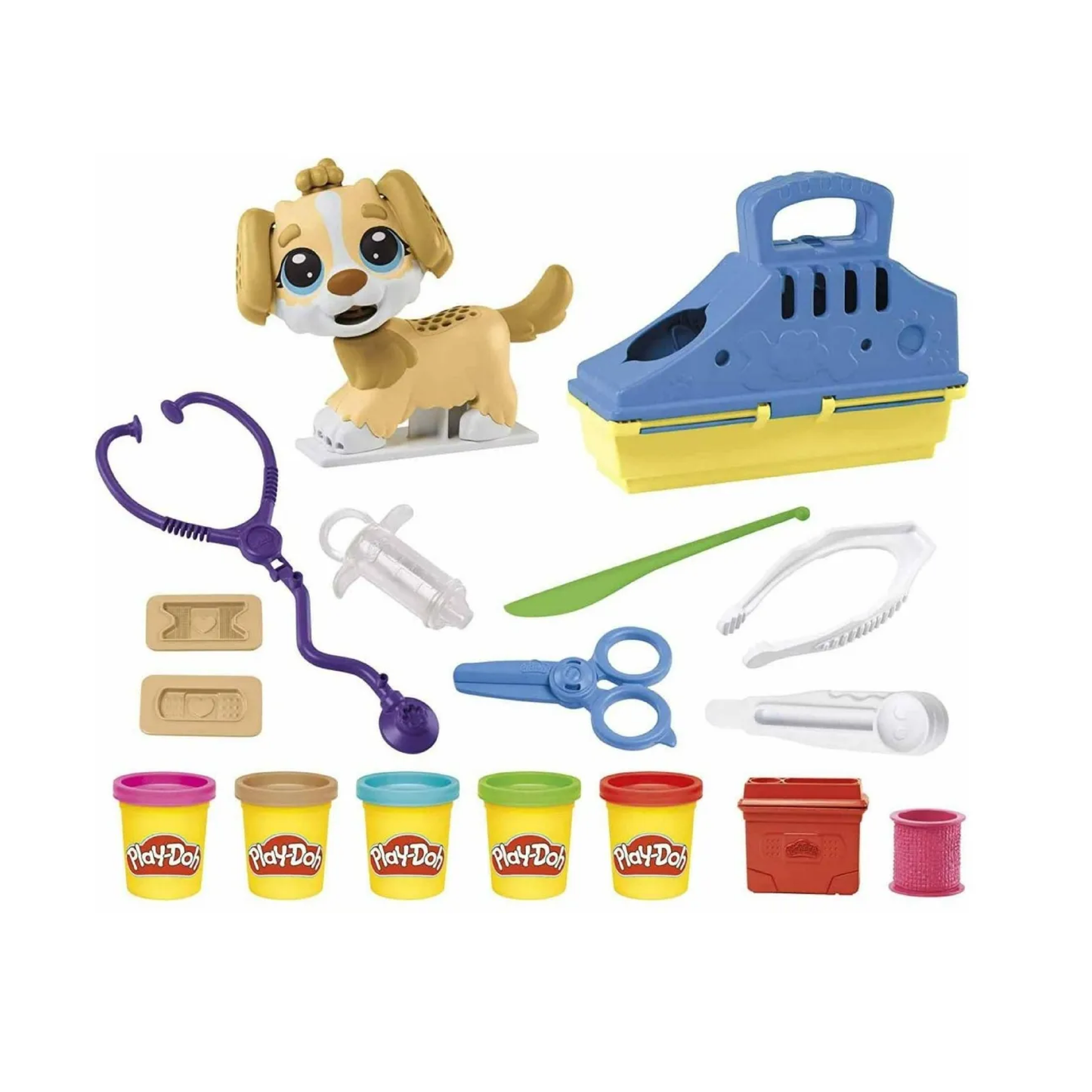 Juego De Masas Kit Veterinario Play-Doh Wabro