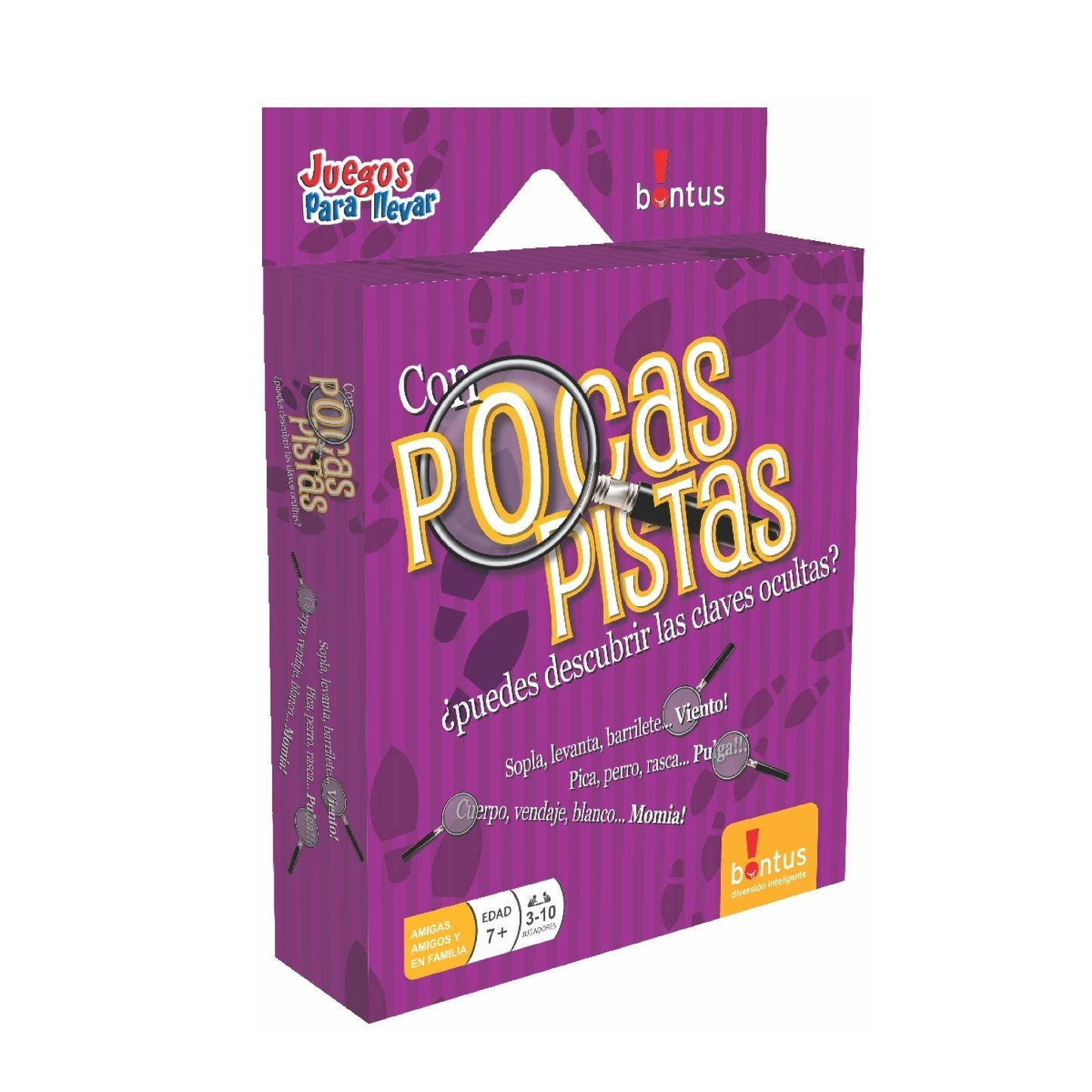 Juego De Cartas Pocas Pistas Bontus