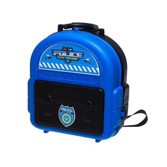 Set De Estacionamiento De Policias Mochila