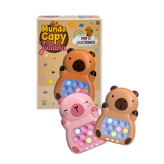 Pop It Electrónico Mundo Capy By Juliana