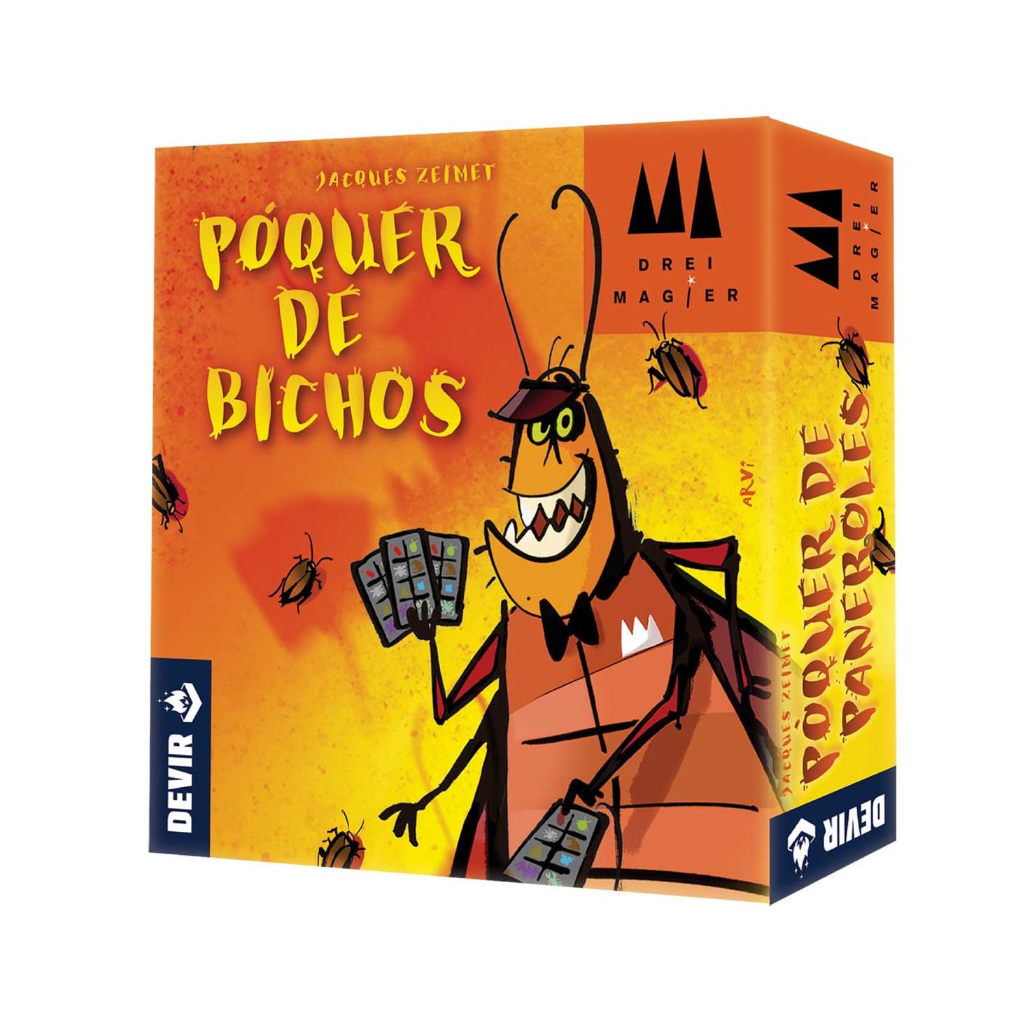 Juego De Cartas Póquer De Bichos Devir