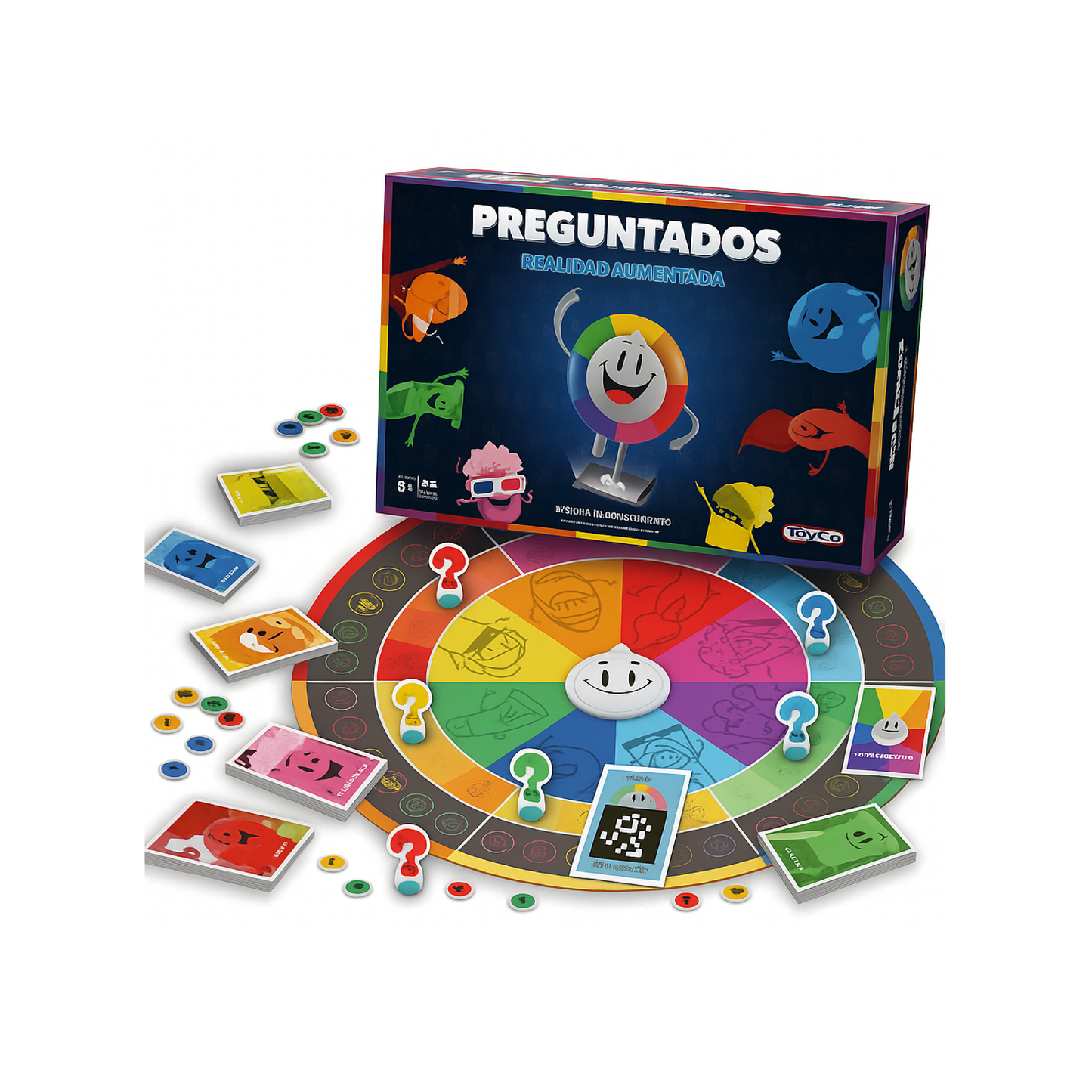 Juego De Mesa Preguntados Popular Nuevo: Realidad Aumentada Toyco