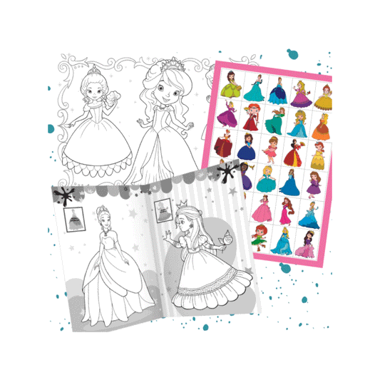 Libro Princesas Amorosas - Colección Pinto Póster