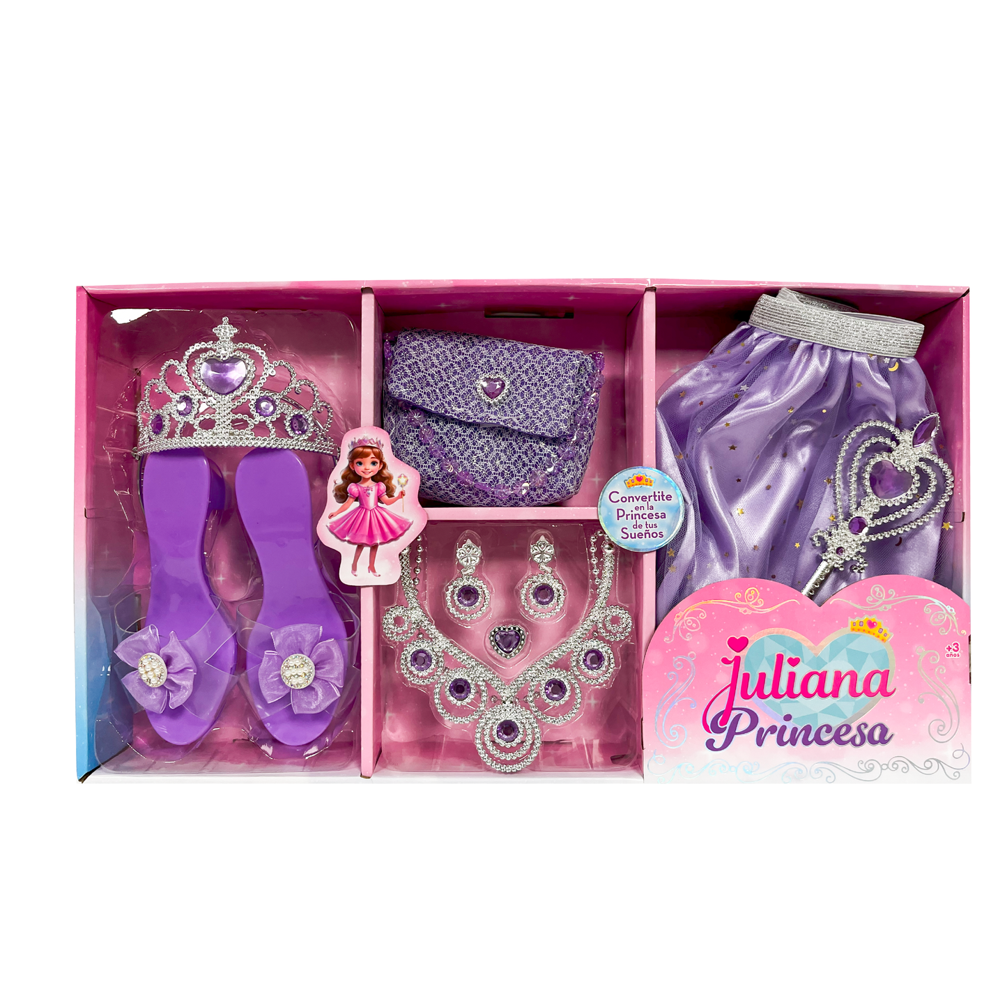 Juliana Princesa Set Completo Sueños
