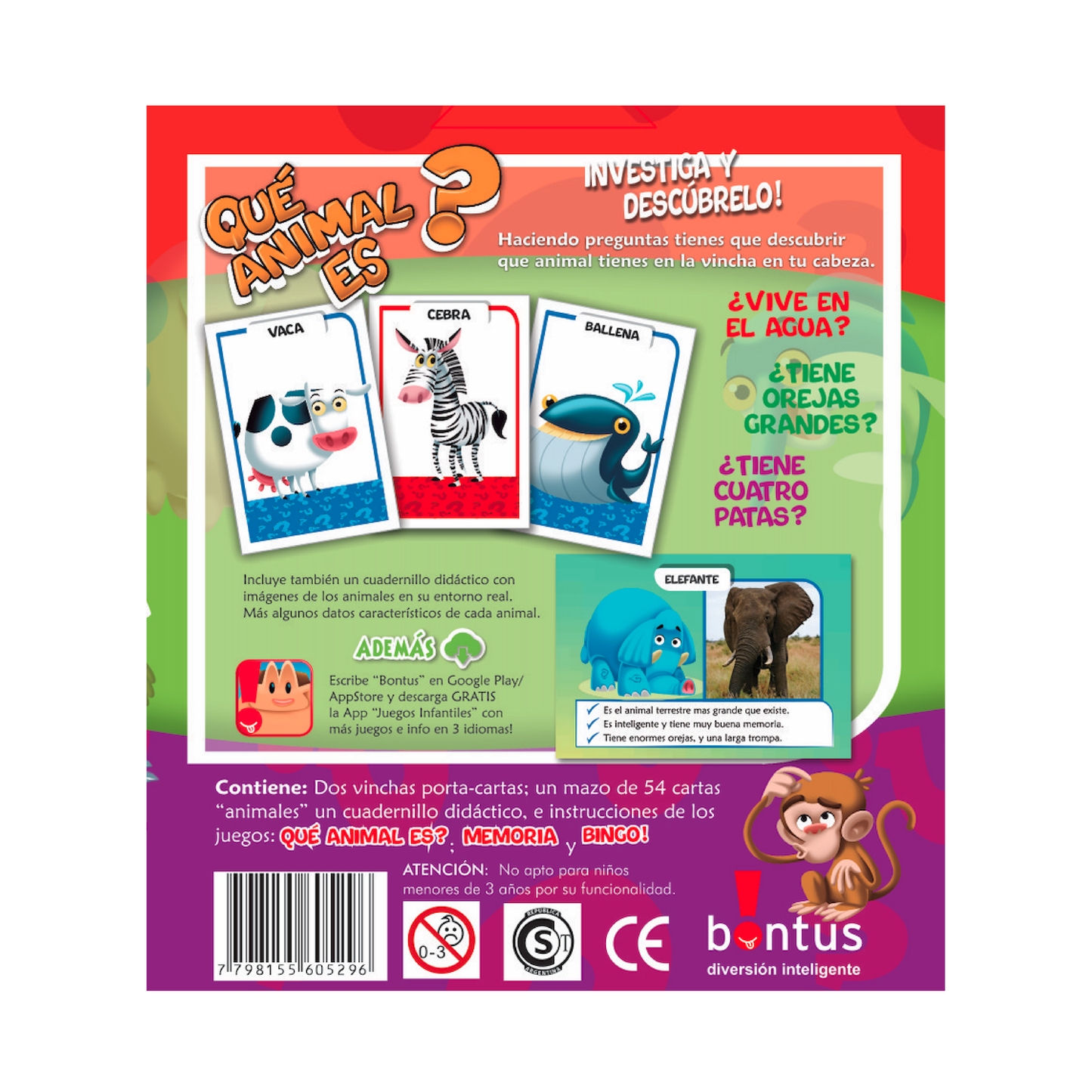 Juego De Cartas Qué Animal Es Bontus