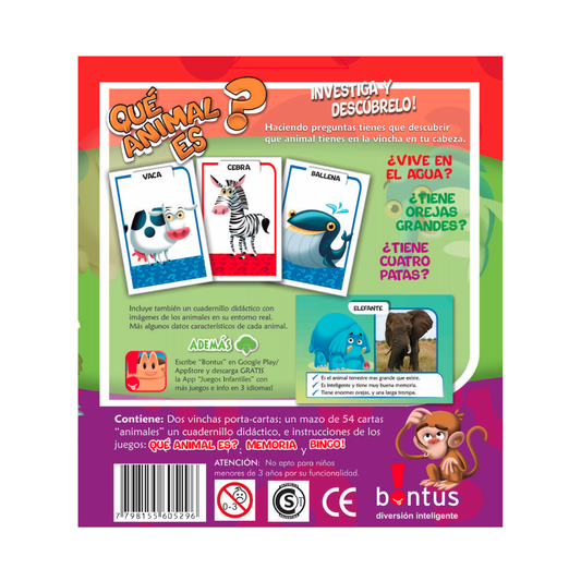 Juego De Cartas Qué Animal Es Bontus