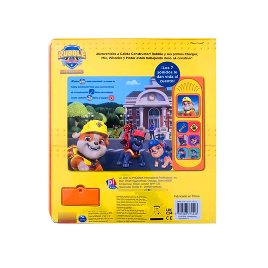 Libro Vamos A Construir Rubble Crew Dial