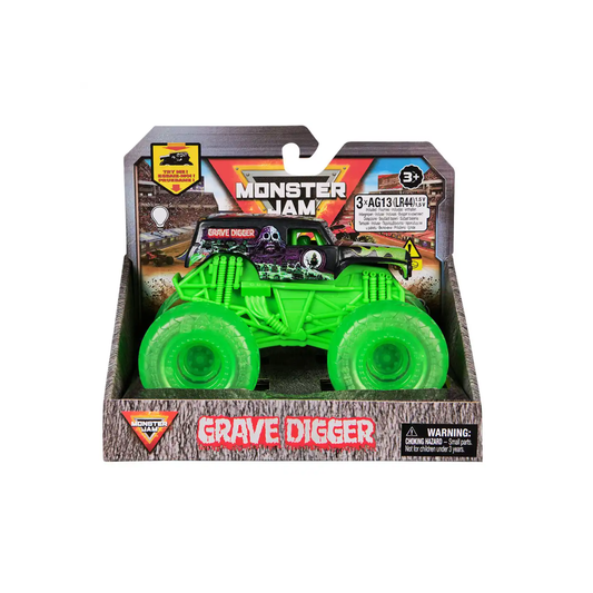 Vehículo Con Ruedas Luminosas Monster Jam Caffaro