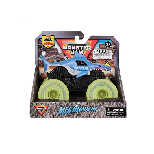 Vehículo Con Ruedas Luminosas Monster Jam Caffaro