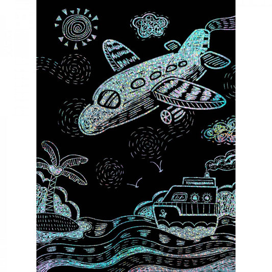 Scratch con Stencil - Transportes