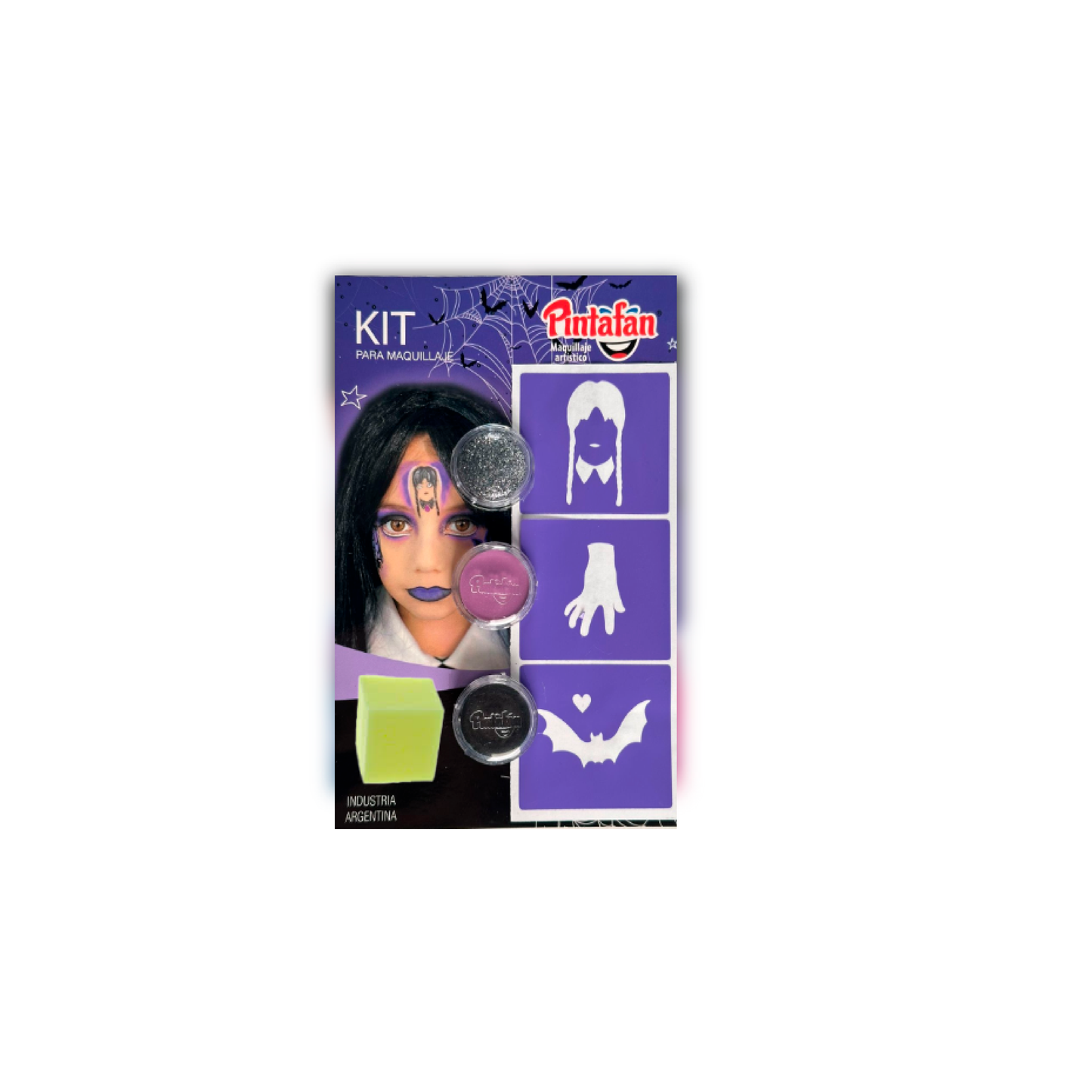 Set Maquillaje Merlina Acua PintaFan