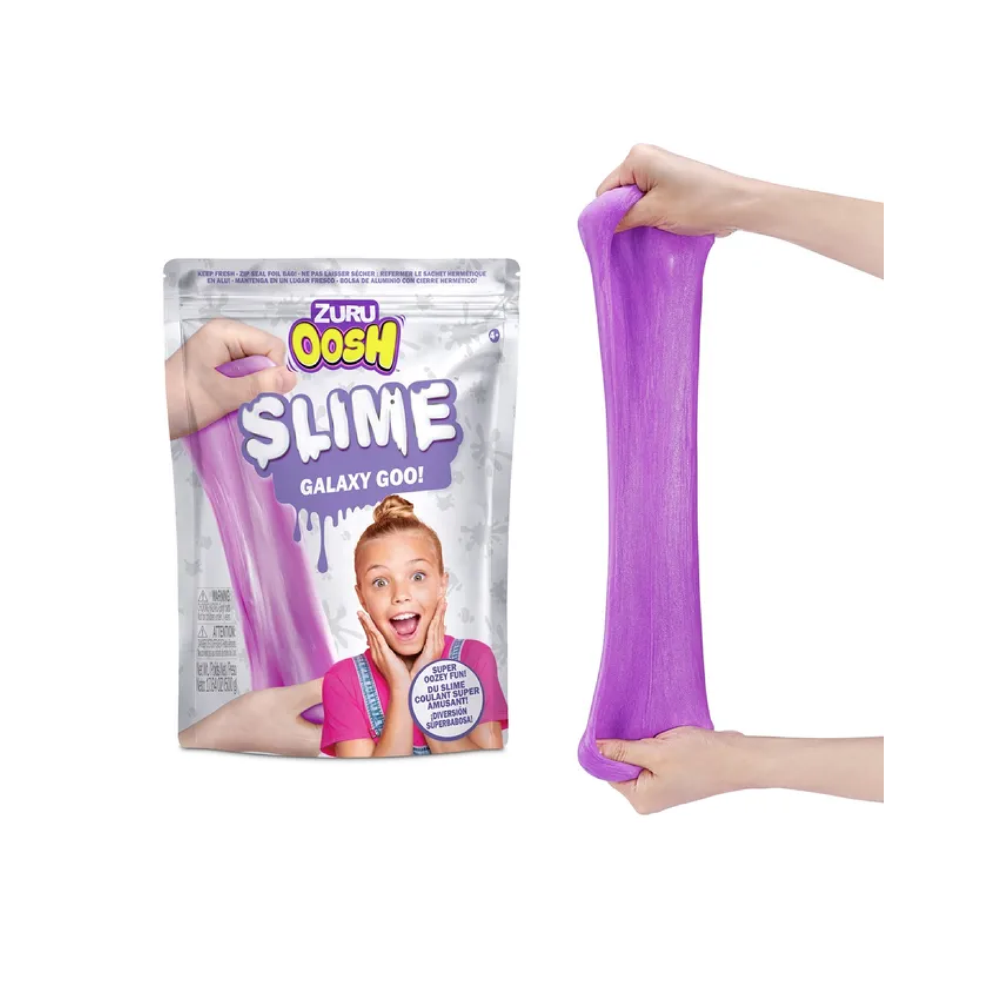 Slime Violeta Galaxy Goo! Oosh Zuru