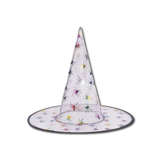 Sombrero Arañitas Transparente