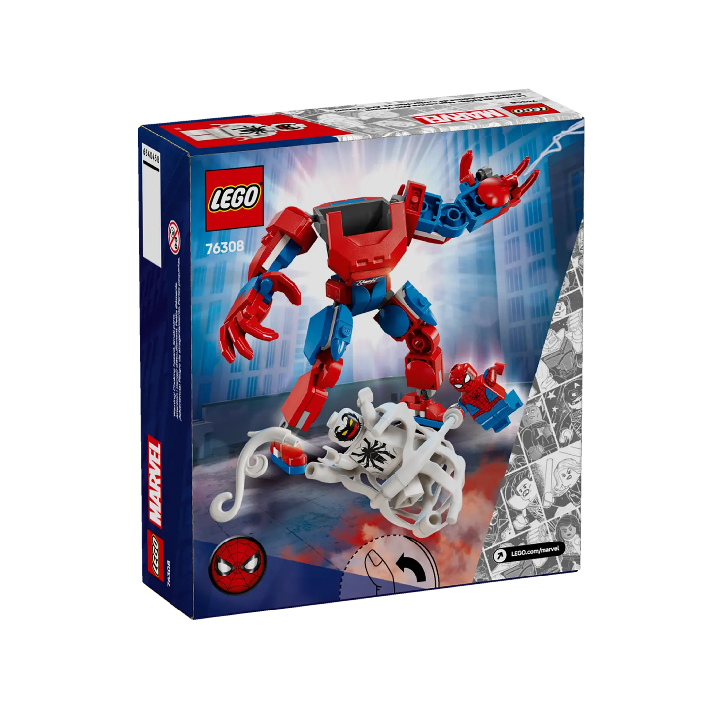 Lego Spiderman Vs. Anti-Venom