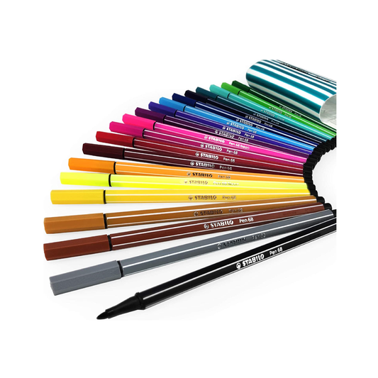 Marcadores Stabilo Pen 68 Arty Estuche Carton X24