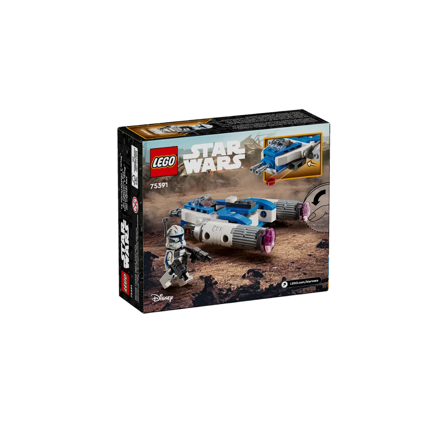 Lego Star Wars Microfighter: Ala-Y Del Capitán Rex