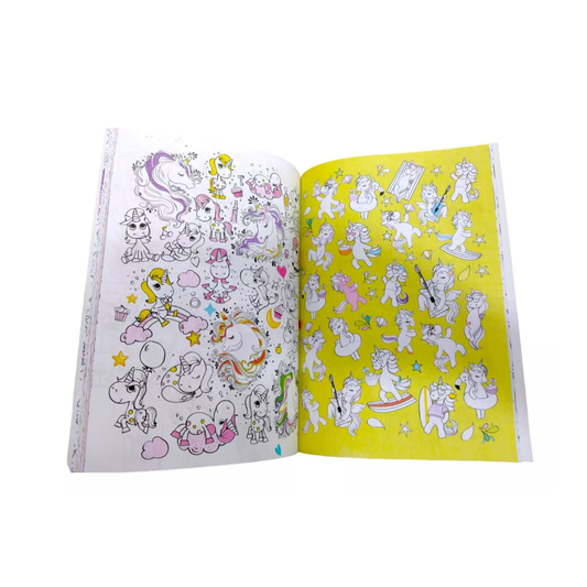 Libro Para Colorear Super 1000 Y Un Fantásticos Animales Plow