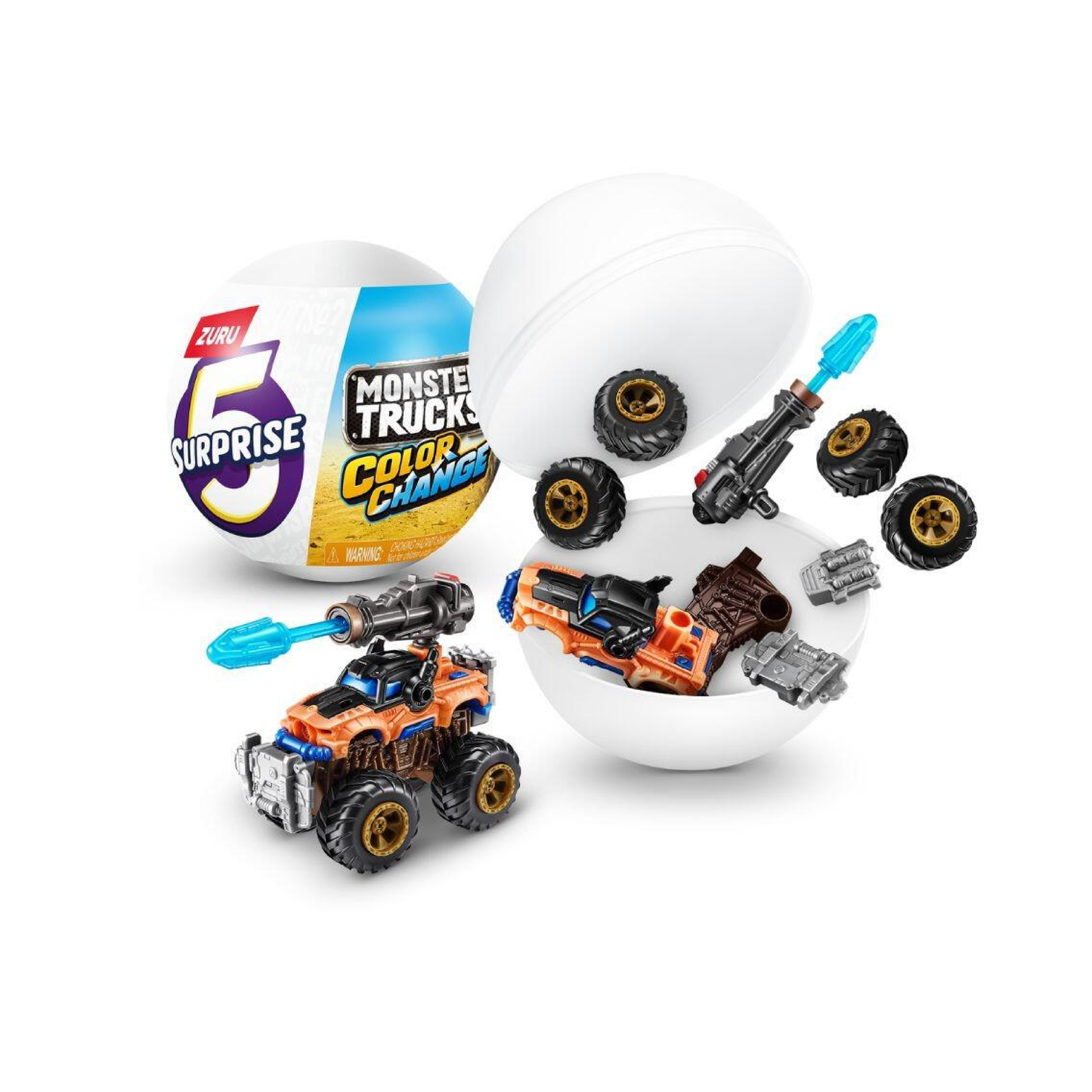Juguete Con Coche Sorpresa 5 Surprise Monster Trucks Zuru