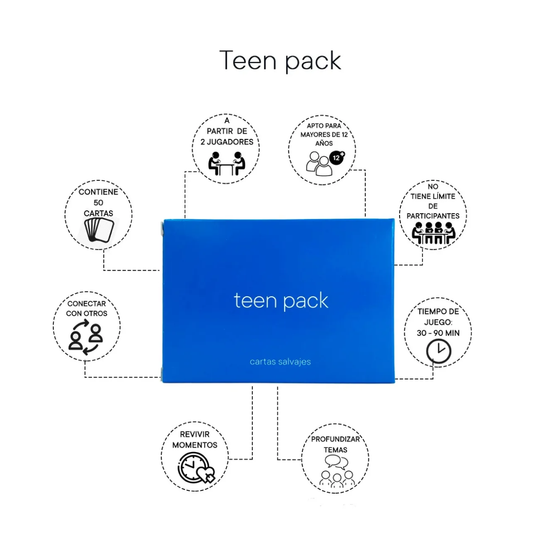 Juego de Cartas Teen Pack
