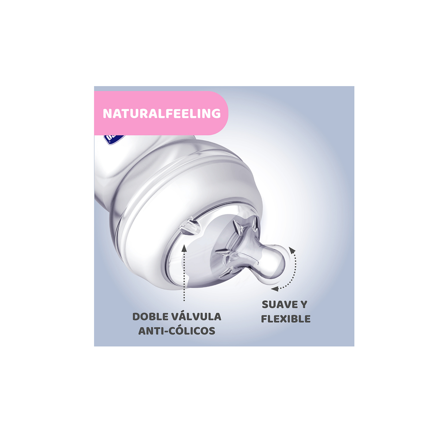 Tetina Silicona NaturalFeeling 4M+ Chicco