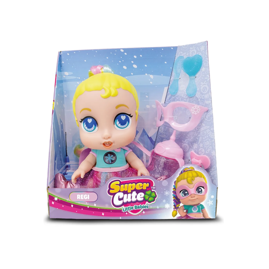 Muñeca Super Cute Little Babies Con Luz Y Sonido