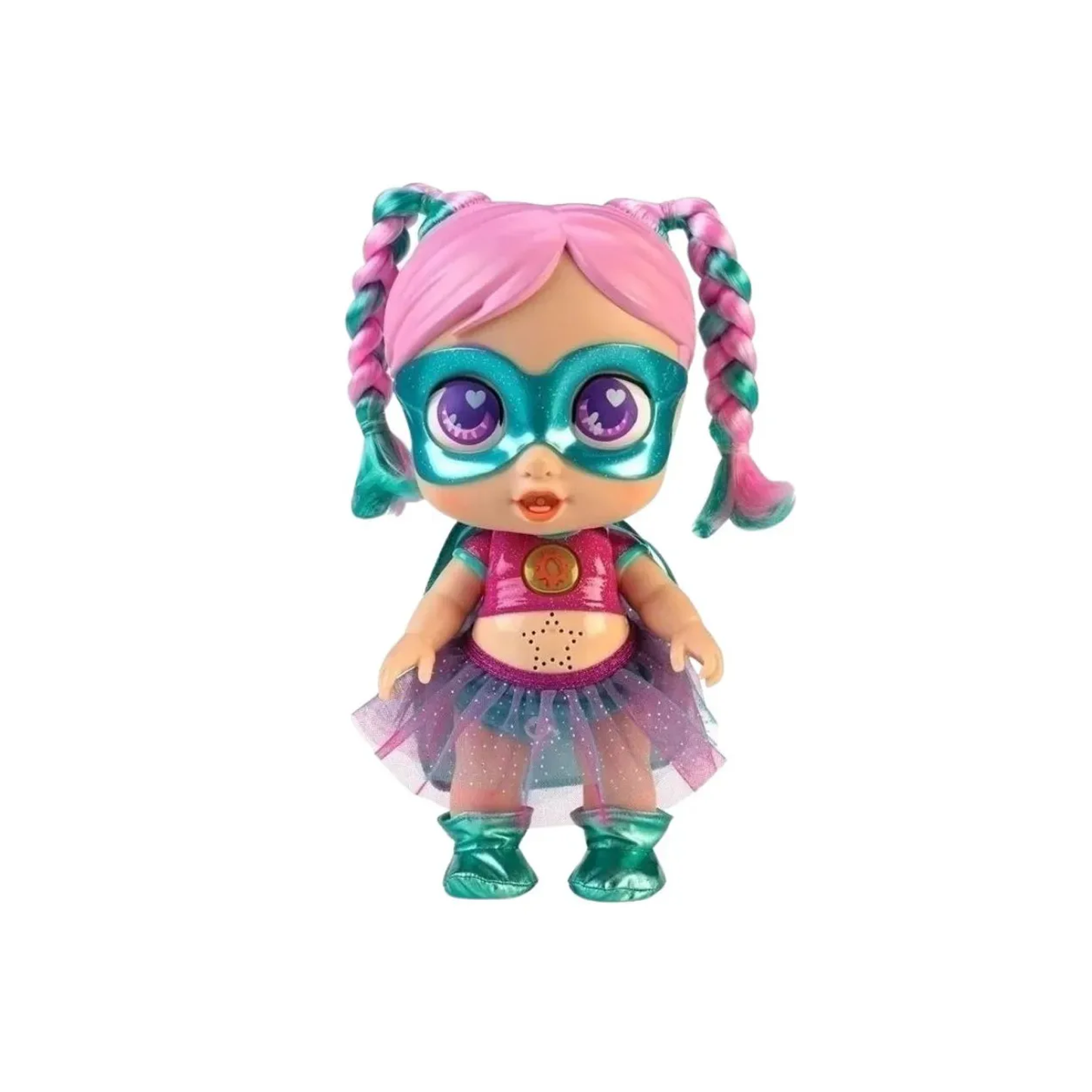 Muñeca Super Cute Little Babies Con Luz Y Sonido