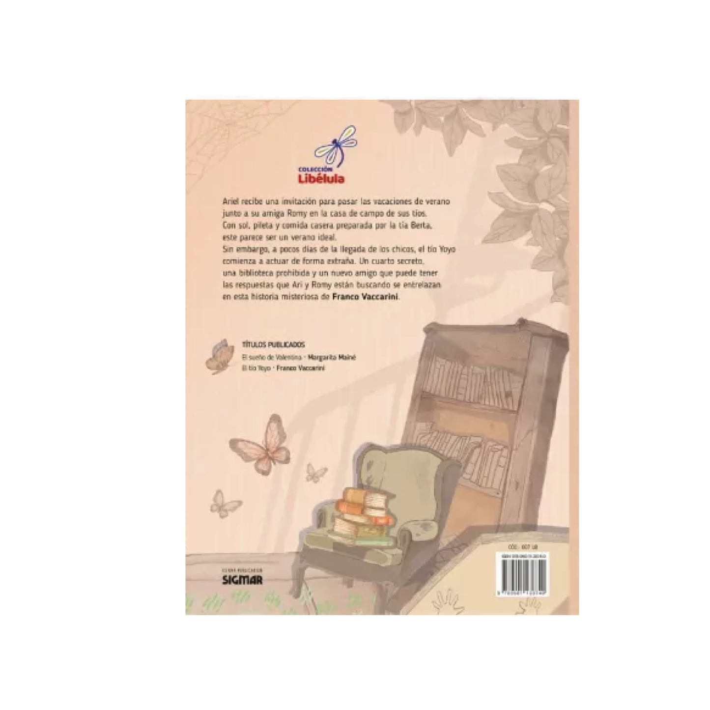 Libro El Tío Yoyo - Franco Vaccarini Sigmar