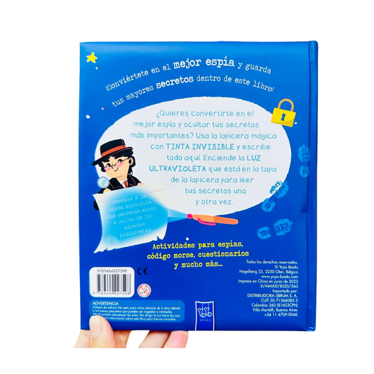 Libro Con Lapicera Top Secret: Mi Lapicera Espía Yoyo