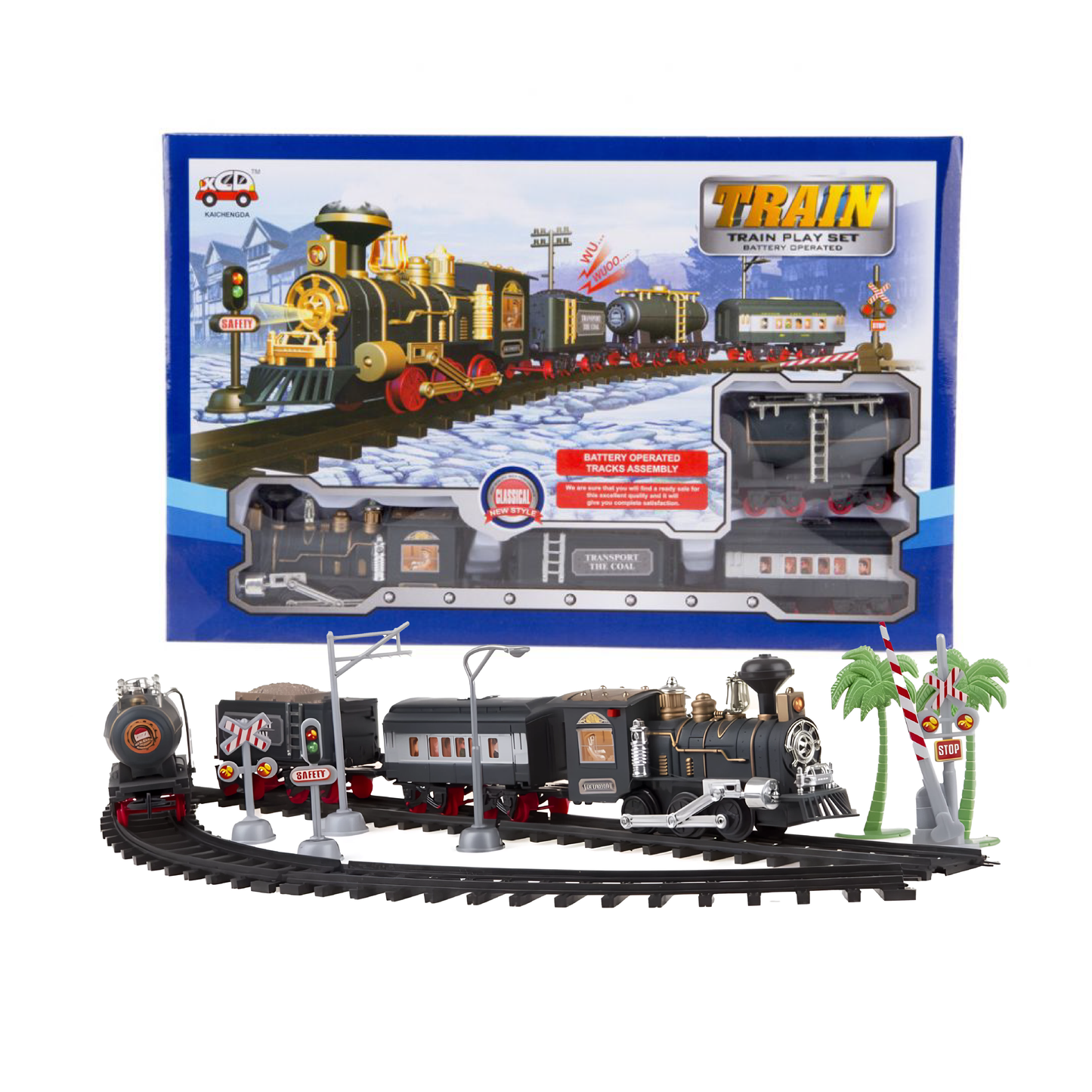 Pista de Tren Con Luz y Sonido
