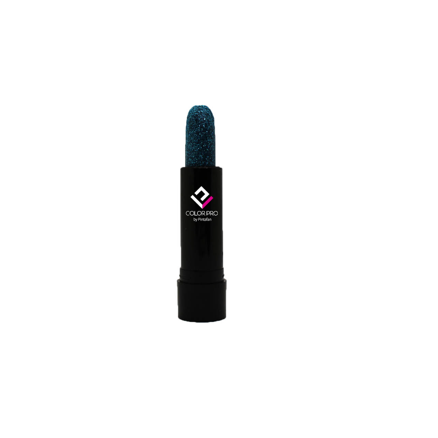 Maquillaje En Barra Glitter Turquesa PintaFan