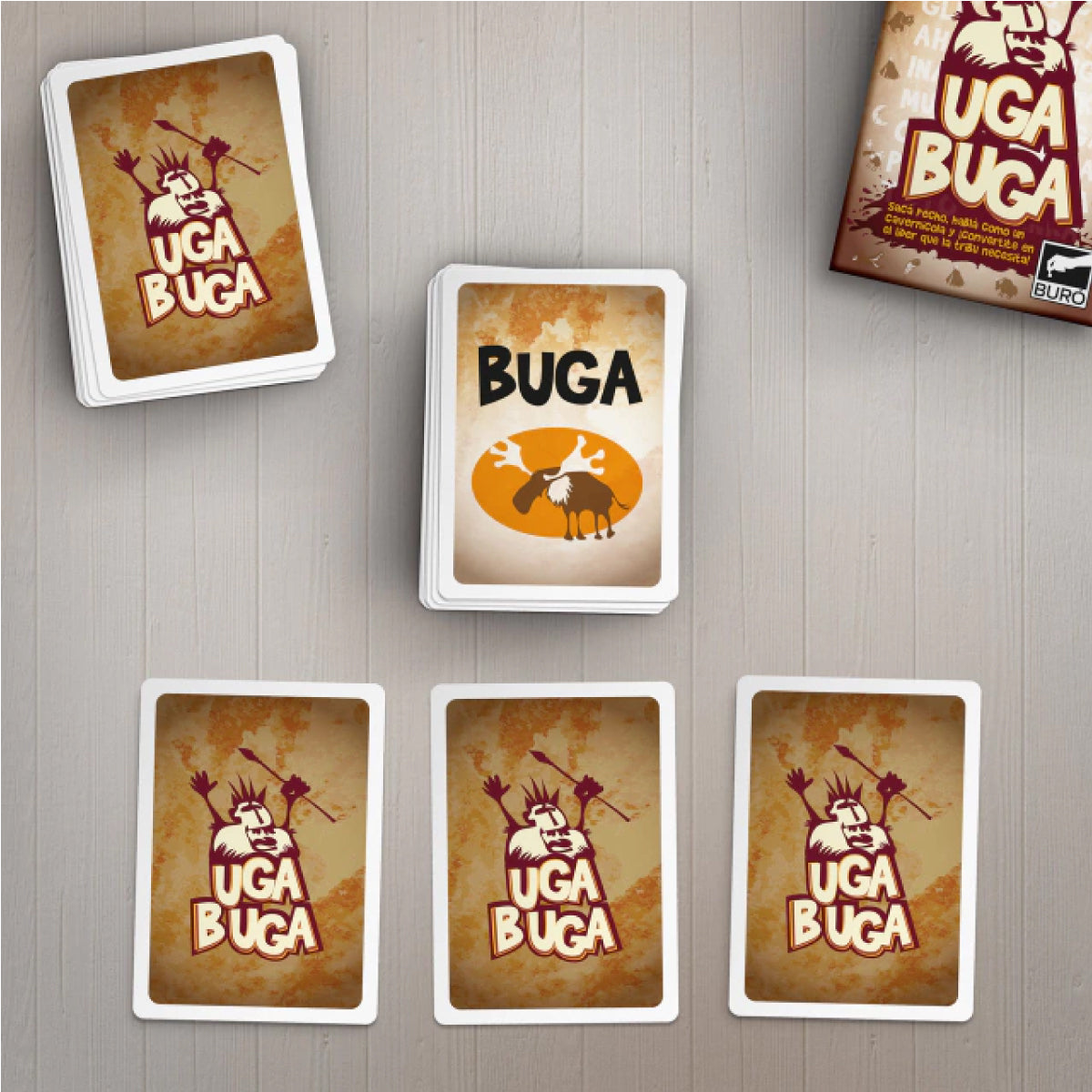 Juego De Cartas Uga Buga Buro