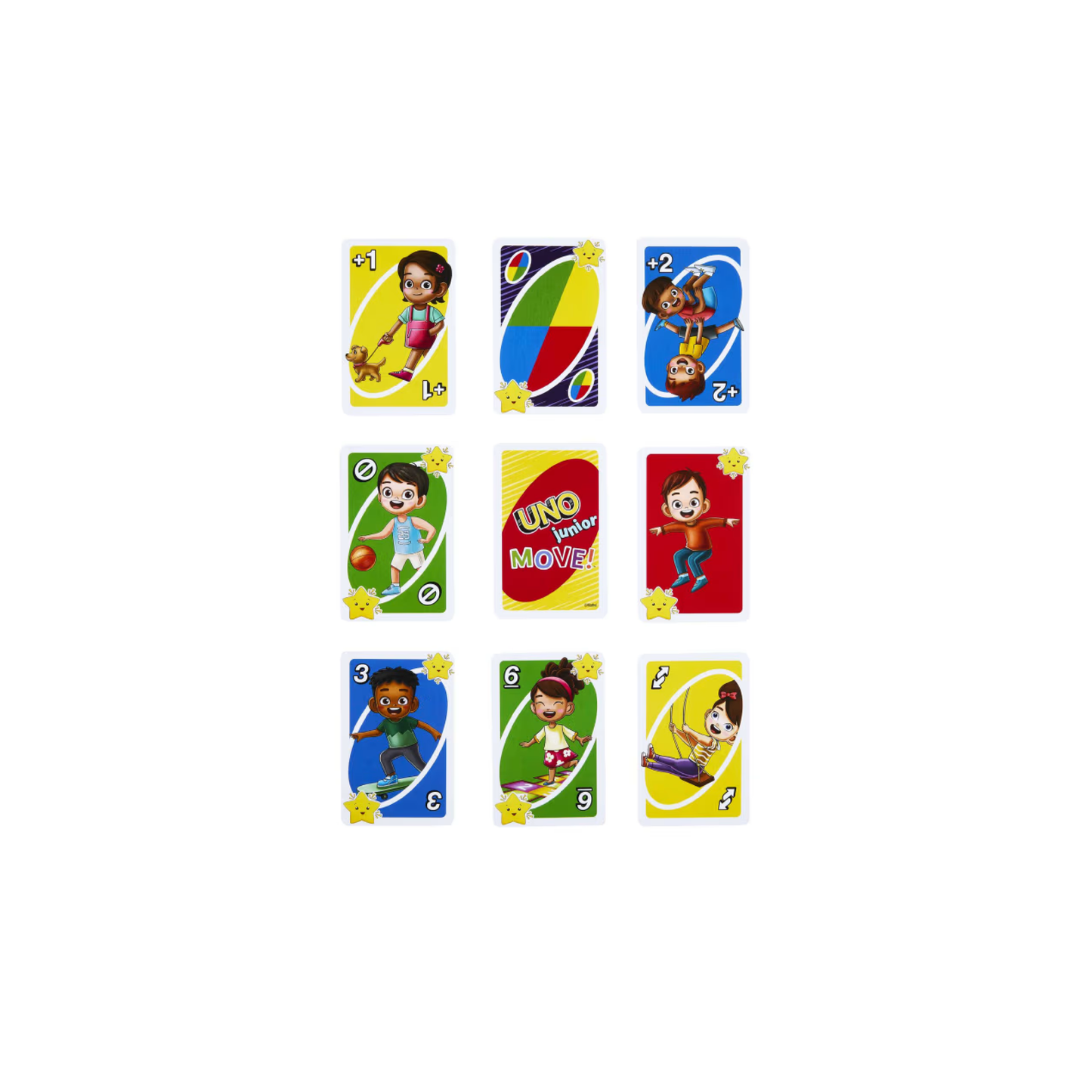 Juego De Cartas Uno Junior Move Mattel