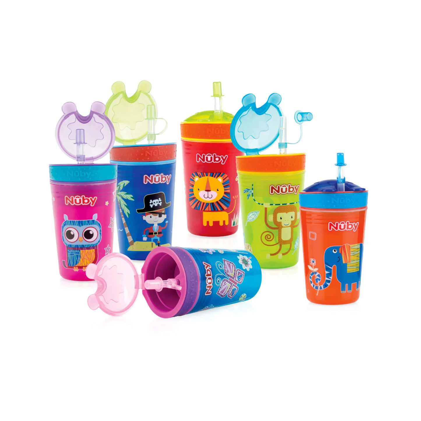 Vaso Con Porta Cereales Nuby