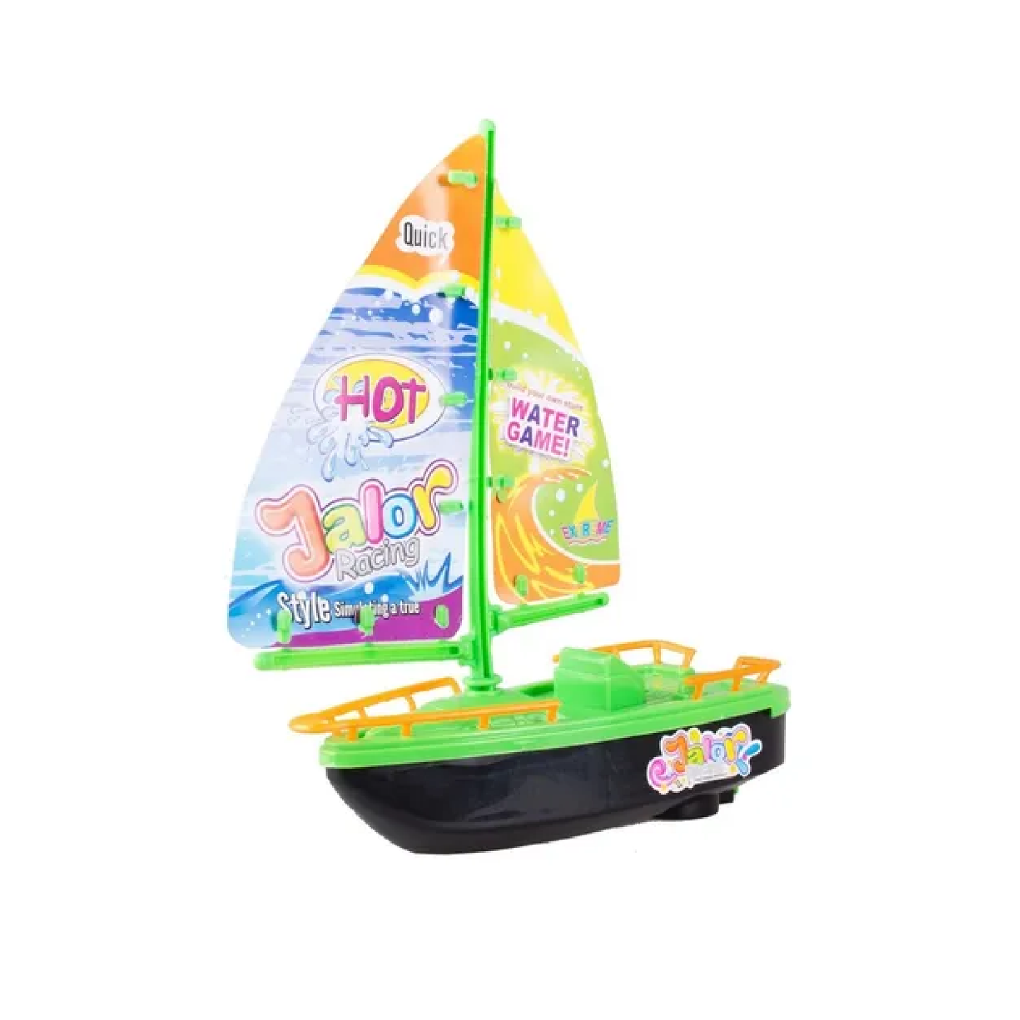 Velero De Juguete A Pilas En Blister Jalor Racing