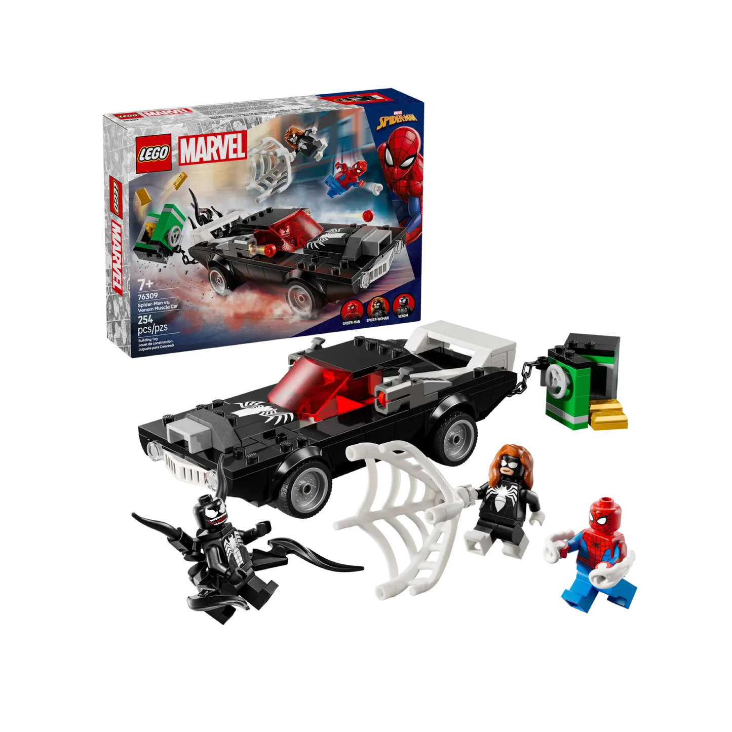 Lego Marvel Spider-Man Vs. Coche De Venom