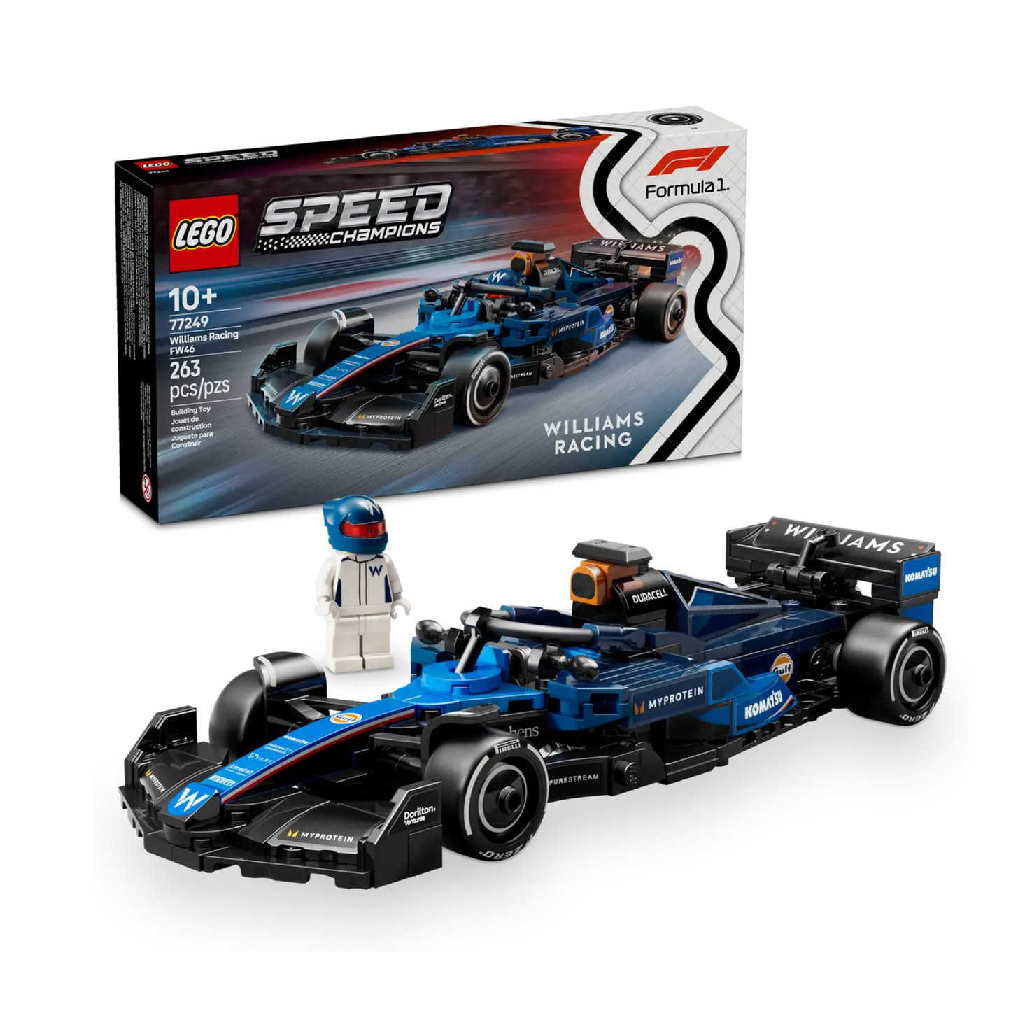 Lego Speed Champions Coche De Carreras Williams Racing FW46 F1