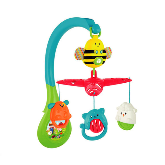 Móvil Cunero Musical 3en1 Winfun