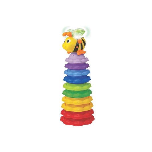 Juego Apilable Para Bebe Con Sonido Flores Y Abeja