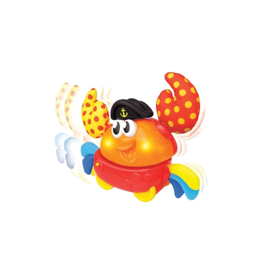 Juguete Infantil Cangrejo Con Movimiento Luz Y Sonido