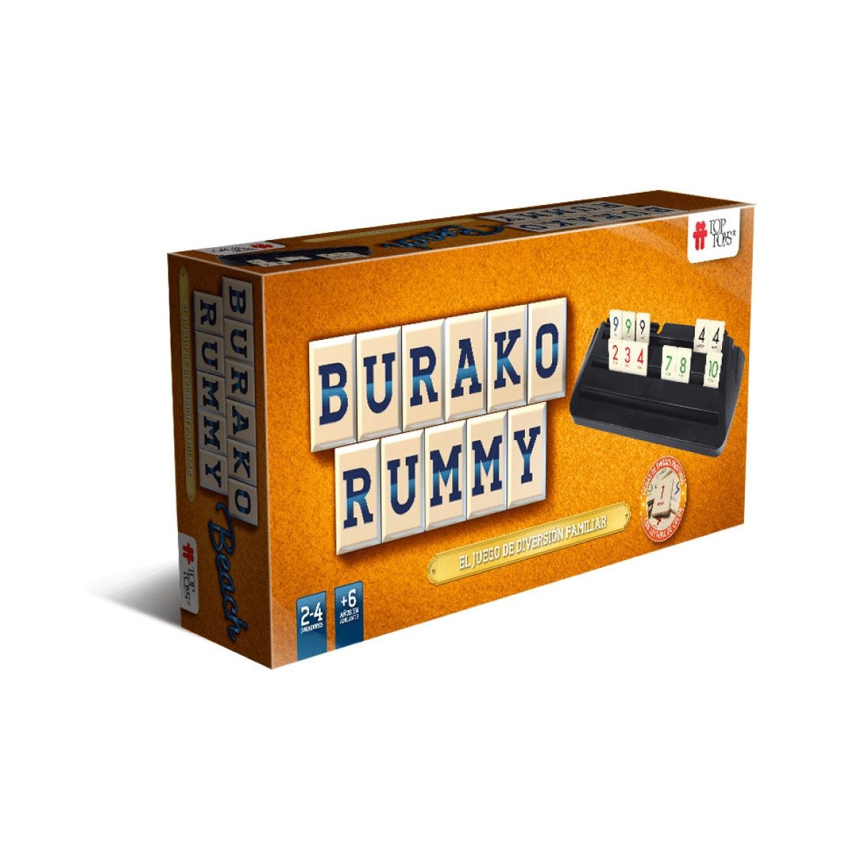 Juego de Mesa Rummy Burako Beach Top Toys