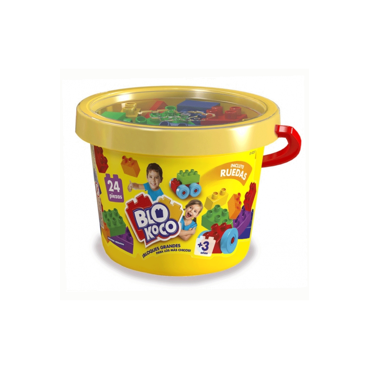 Blokoco Balde 24 Piezas
