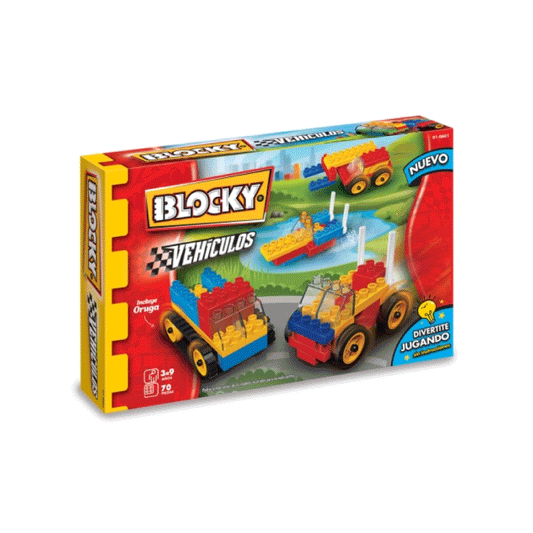 Blocky Vehiculos Nº 2 - 70 piezas