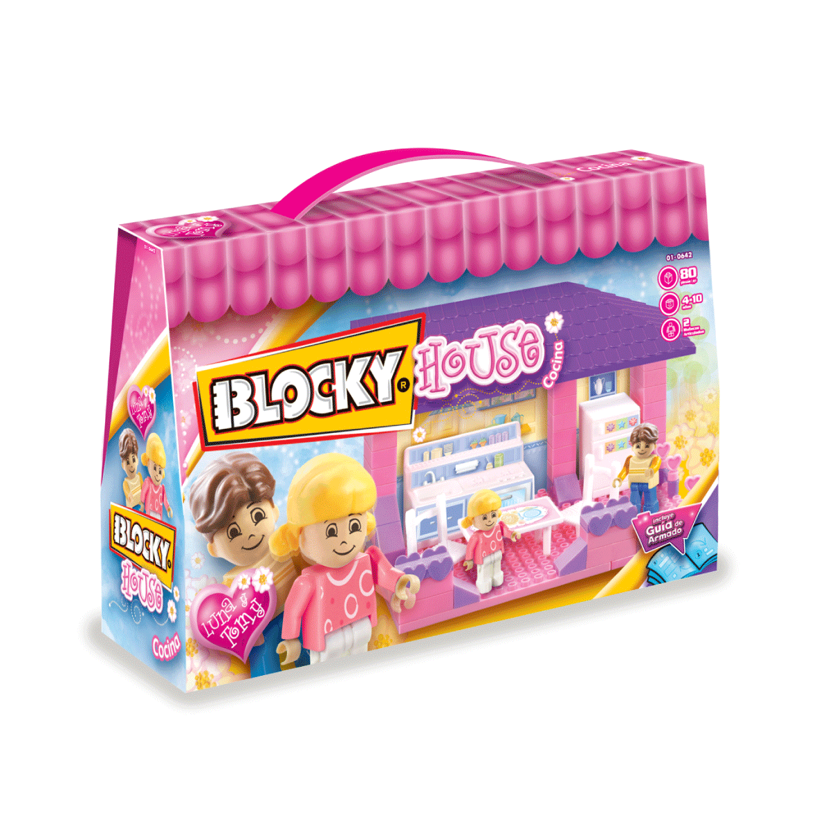 Blocky House Cocina Luna Y Tomy