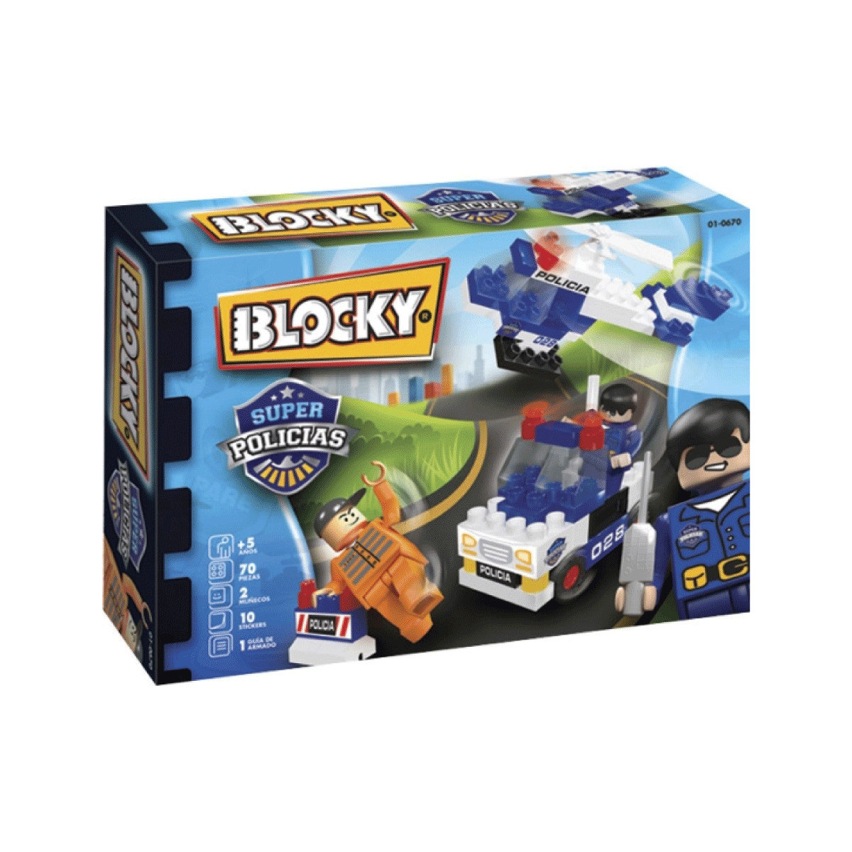 BLOCKY Super Policías | Persecución