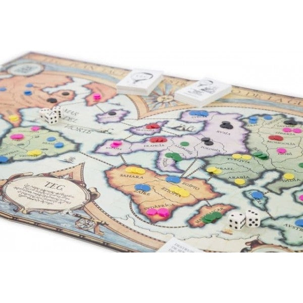Juego De Mesa TEG Clasico Tactica Estrategia De Guerra