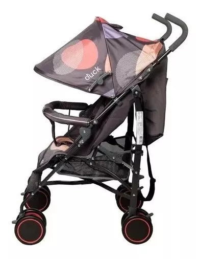 Coche Paraguita Duck Baby Pinky Naranja