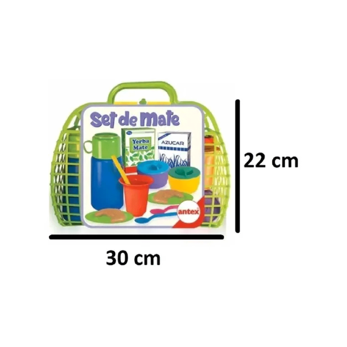Juguete De Cocina Canasta Set De Mate - Antex