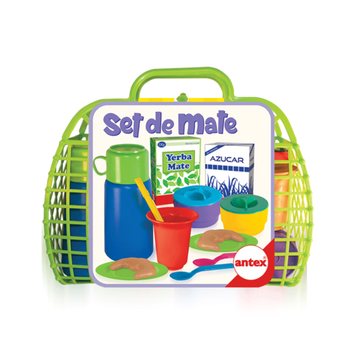 Juguete De Cocina Canasta Set De Mate - Antex
