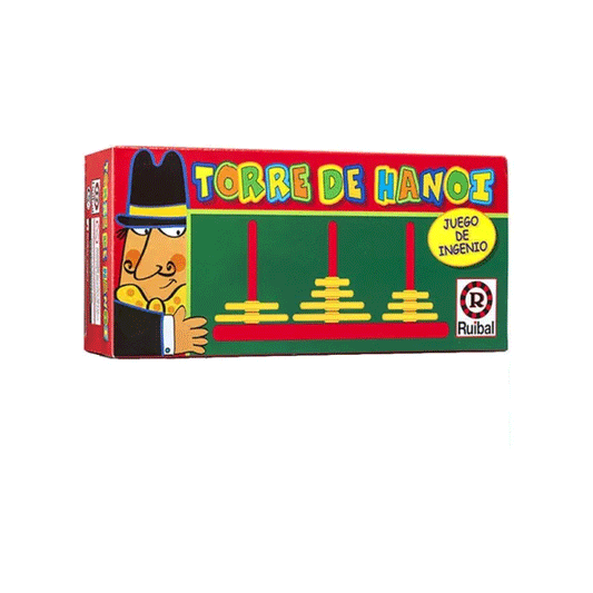 Juego de Mesa Torre De Hanoi Ruibal